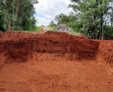 PR-492 em Tamboara, início dos serviços