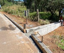 Ponte Rio Empoçado na PR-446 em Bituruna