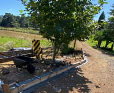 Ponte Rio Empoçado na PR-446 em Bituruna