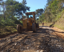 Conservação de trecho não pavimentado da PR-092