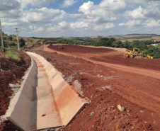 Contorno de Jandaia do Sul - drenagem - drenagem superficial e terraplenagem