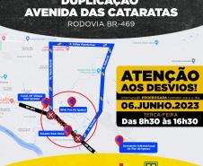 Aviso desvio 06/06/23