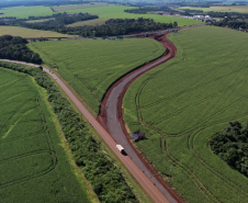 Duplicação da BR-277 em Cascavel - variante da PR-180 em destaque