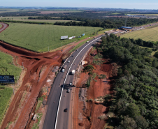 Duplicação da BR-277 em Cascavel - variante da PR-180 em destaque