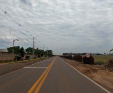 Serviços do Proseg Paraná na PR-546 entre Floresta e Itambé