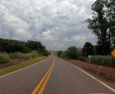 Serviços do Proseg Paraná na PR-546 entre Floresta e Itambé