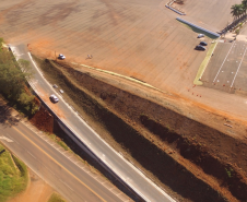 Passarela de Bandeirantes e nova rotatória da BR-369