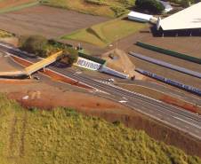 Passarela de Bandeirantes e nova rotatória da BR-369