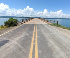 Ponte Rio Itararé - Represa de Chavantes PR-218 em Carlópolis