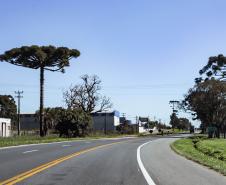 BR-476 entre Araucária e a Lapa, passando por Contenda