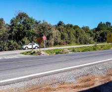 BR-476 entre Araucária e a Lapa, passando por Contenda