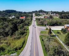 BR-476 entre Araucária e a Lapa, passando por Contenda