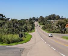 BR-476 entre Araucária e a Lapa, passando por Contenda