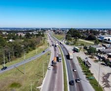 BR-476 entre Araucária e a Lapa, passando por Contenda