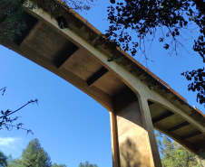 Ponte sobre o Rio Imbaú na PR-340, entre Telêmaco Borba e Tibagi