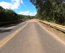 Ponte sobre o Rio Imbaú na PR-340, entre Telêmaco Borba e Tibagi