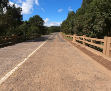 Ponte sobre o Rio Imbaú na PR-340, entre Telêmaco Borba e Tibagi