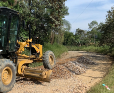 Serviços de conservação não-pavimentada da PR-405