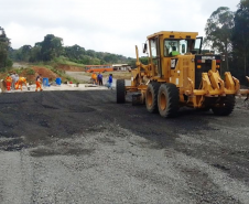 Ponte sobre o Rio Turvo, na PR-364, quase concluída