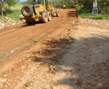 PR-511, acesso para o distrito de Catanduvas do Sul, em Contenda