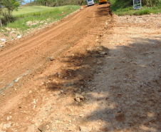 PR-511, acesso para o distrito de Catanduvas do Sul, em Contenda