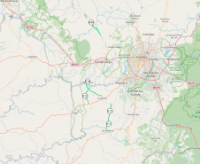 PR-511, acesso para o distrito de Catanduvas do Sul, em Contenda