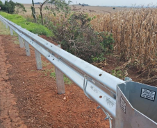 Obra de recuperação de pontos de erosão