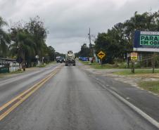 PR-407 entre Paranaguá e Pontal do Paraná