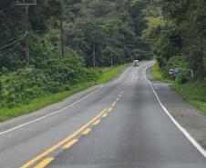 PR-407 entre Paranaguá e Pontal do Paraná