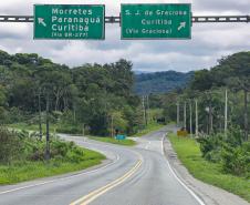 PR-407 entre Paranaguá e Pontal do Paraná