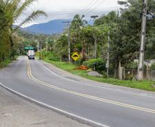 PR-407 entre Paranaguá e Pontal do Paraná