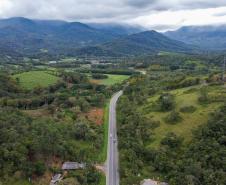 PR-407 entre Paranaguá e Pontal do Paraná