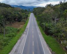 PR-407 entre Paranaguá e Pontal do Paraná