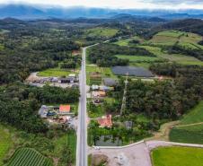 PR-407 entre Paranaguá e Pontal do Paraná