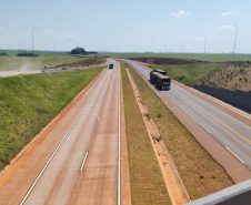 Pistas novas liberadas na duplicação do Contorno Oeste de Cascavel