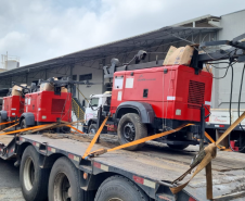 Equipamento para iluminação noturna na PR-151 em Jaguariaíva