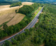 Novas terceiras faixas da PR-160 entre Telêmaco Borba e Imbaú