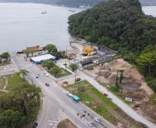 Canteiro da Ponte de Guaratuba