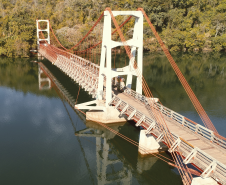 Ponte Pênsil Alves de Lima, após a reforma