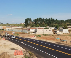 PR-151 em Jaguariaíva com nova pavimentação e sinalização horizontal