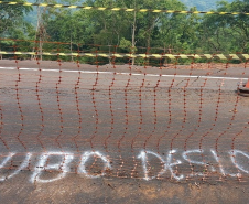 PR-170 Curva da ferradura em Pinhão