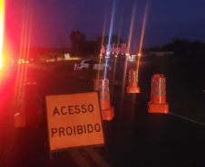 Bloqueio da Ponte do Rio Ivaí na PR-323