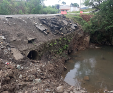 Trecho da PR-364 que irá receber as obras