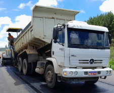 Serviços de conservação do pavimento e da faixa de domínio da PR-151 entre Ponta Grossa e Sengés