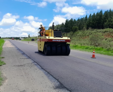 Serviços de conservação do pavimento e da faixa de domínio da PR-151 entre Ponta Grossa e Sengés