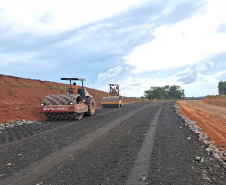 PR-160 entre Imbaú e Reserva - pavimentação