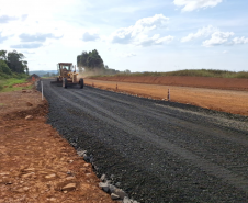 PR-160 entre Imbaú e Reserva - pavimentação