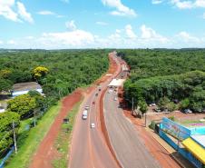 Nova ponte sobre o Rio Tamanduá na BR-469, em Foz do Iguaçu