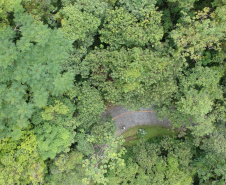 Estrada da Graciosa - vista de drone