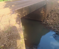 Ponte na Estrada São Jorge em Formosa do Oeste